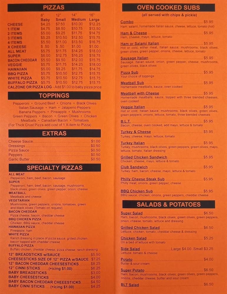Snappy's Pizza 1 Item